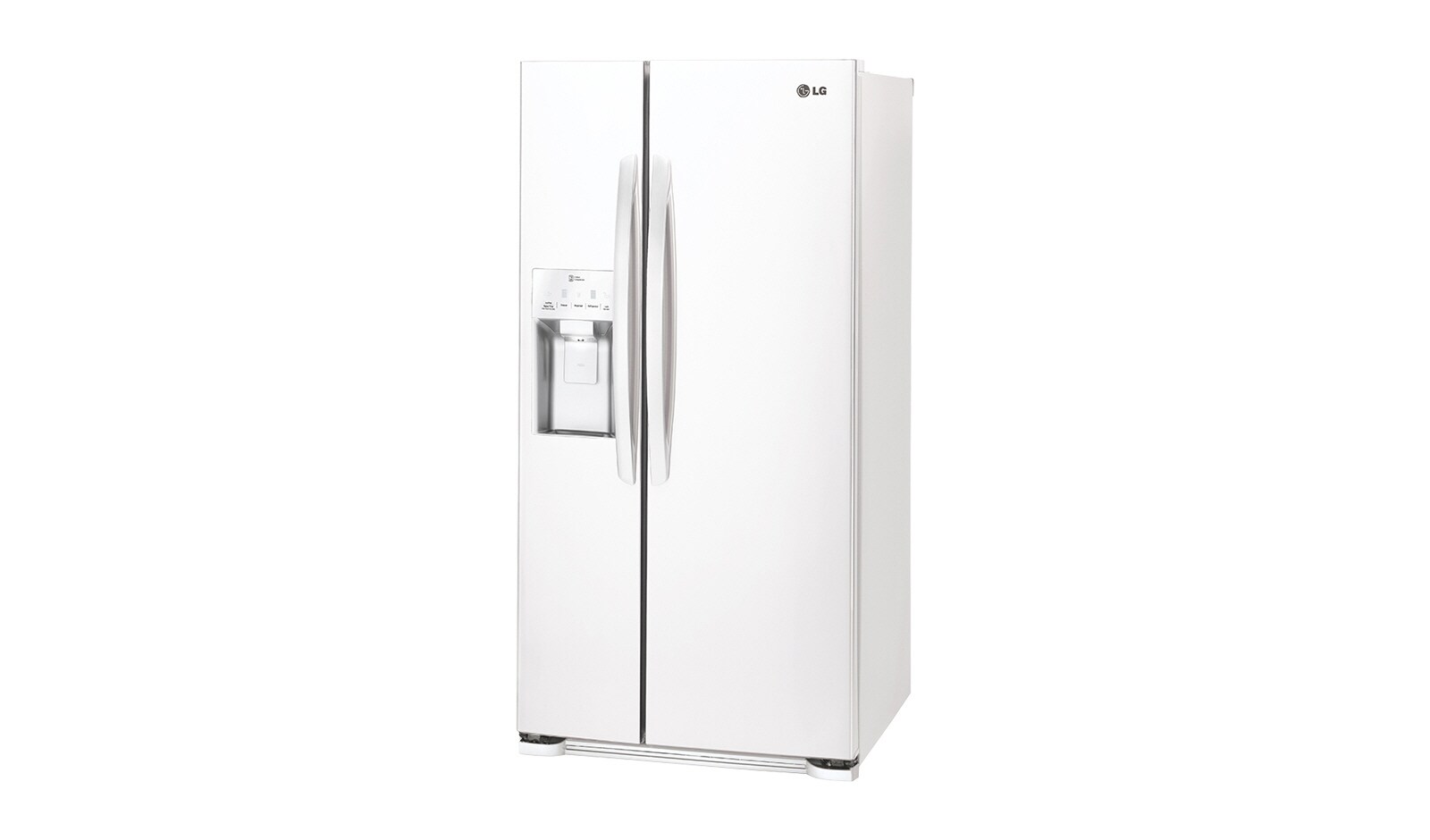 LG 33 PO, 22 PI 3 RÉFRIGÉRATEUR CÔTE-À-CÔTE AVEC DISTRIBUTEUR DE GLAÇONS ET D'EAU, LSXS22423W